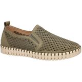 Ilse Jacobsen - TULIP140MEN - Pantoffels - Bruin - Gerecycled Microvezel