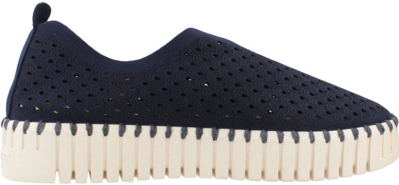 Slip-on - Tulip - Instappers - Effen - Leer - Platte Hak