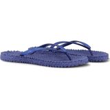 Ilse Jacobsen Slippers met glitter CHEERFUL01 - 674 Blue Web | Blue Web