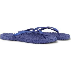 Ilse Jacobsen Slippers met glitter CHEERFUL01 - 674 Blue Web | Blue Web