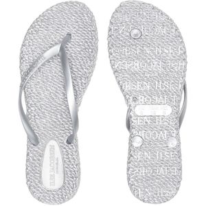 ILSE JACOBSEN Teenslipper 'CHEERFUL02'  zilver