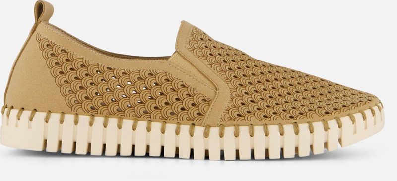 Ilse Jacobsen - TULIP140MEN - Pantoffels - Bruin - Gerecycled Microvezel