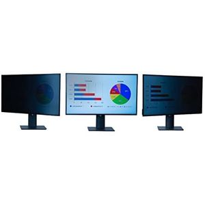 KAPSOLO 4-weg plug-in privacyfilter voor 49,53 cm (19,5 inch) breed 16:10