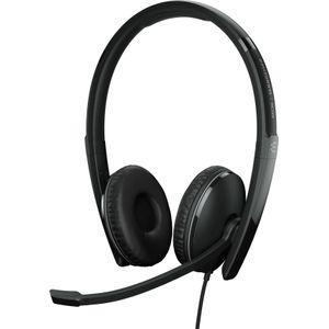Sennheiser Epos Adapt 160t Anc USB (Bedraad, USB-A), Kantoorheadset, Zwart