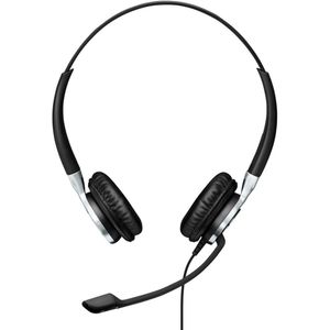 EPOS Sennheiser Impact SC 662 (Bedraad, USB-A), Kantoorheadset, Zwart, Zilver