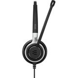 EPOS - SC 660 ANC - Headset - Zwart, Zilver - Bedraad