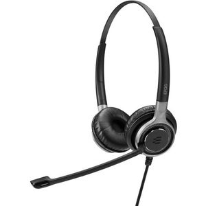 EPOS - SC 660 ANC - Headset - Zwart, Zilver - Bedraad