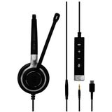 EPOS - SENNHEISER IMPACT SC 635 USB-C - Bedrade Headset - Zwart - USB-C en 3,5 mm
