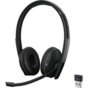 EPOS I SENNHEISER ADAPT 260 - Hoofdtelefoon - Over het oor - Bluetooth - Draadloos - USB - Zwart - Gecertificeerd voor Microsoft Teams, UC geoptimaliseerd - voor ADAPT 230, 231, 261