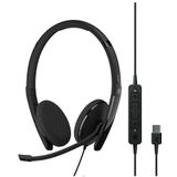 EPOS - On Ear Headset - Kabel - Zwart - Noise Cancelling - Volumeregeling