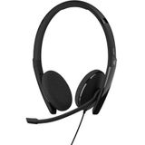 EPOS - On Ear Headset - Kabel - Zwart - Noise Cancelling - Volumeregeling