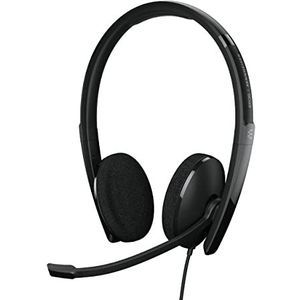 EPOS ADAPT 160 USB II - Geavanceerde On-Ear Headset voor Unified Communications met Microsoft Teams Integratie en Actieve Geluidsonderdrukking