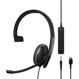 EPOS I SENNHEISER ADAPT 135 USB-C II (Bedraad, USB-C), Kantoorheadset, Zwart