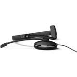 EPOS - ADAPT 135 USB-C II - Kantoorheadset - Zwart - Bedraad