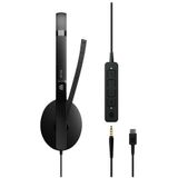 EPOS - ADAPT 135 USB-C II - Kantoorheadset - Zwart - Bedraad