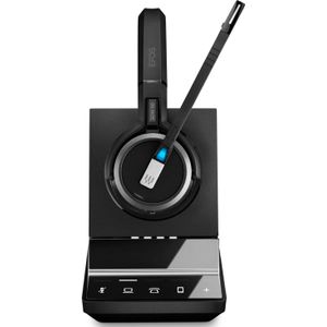 EPOS SDW 5066 EU/UK/AUS - Premium Draadloze DECT Headset met Dubbelzijdige Oorschelpen voor Verhoogde Focus en Superieur Geluid in Professionele Omgevingen