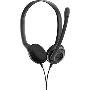 EPOS EDU 10, 10 Pack – Stereo On-Ear Headset, 3,5 mm Jack, Multi-Platform, Lichtgewicht, Duurzaam, Verstelbare Hoofdband, Ruisonderdrukkende Microfoon, Ideaal voor Studenten en Kantoor