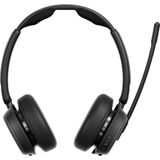 Epos Impact 1060 ANC, Beidseitiges Bluetooth-Headset Adaptieve Hybriden Active Noise Cancellation (ANC)