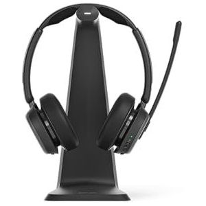 EPOS IMPACT 1061 ANC - Geavanceerde Headset voor Open Kantoren met Hybride Adaptieve ANC, EPOS AI™ Microfoon en Drievoudige Connectiviteit