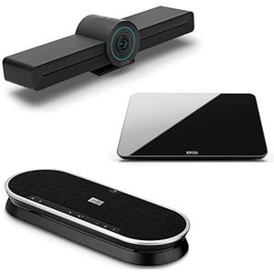 EPOS EXPAND Vision 3T Bundle - Professionele Oplossing voor Zakelijke Vergaderingen - Videovergaderbalk - Bluetooth Speakerphone - EXPAND Control