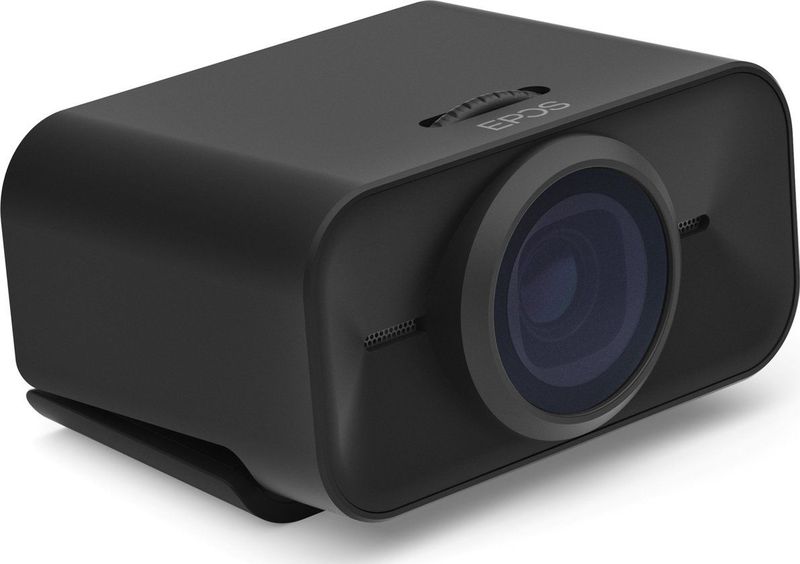 EPOS S6 4K Webcam Met Microfoon Voor Desktop | Computer Webcam Met Ruisonderdrukkende Microfoons en Lichtadaptieve Opname | Voor Gamen of Streamen