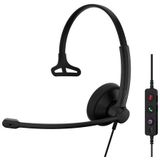 EPOS 1001419 hoofdtelefoon/headset Bedraad Hoofdband Kantoor/callcenter USB Type-C / USB Type-A Zwart