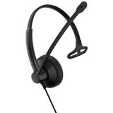 EPOS 1001419 hoofdtelefoon/headset Bedraad Hoofdband Kantoor/callcenter USB Type-C / USB Type-A Zwart