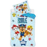 Paw Patrol - Peuterdekbedovertrek Rule - Wit - Multicolor - 100% Katoen