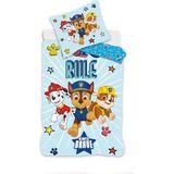 Paw Patrol - Peuterdekbedovertrek Rule - Wit - Multicolor - 100% Katoen