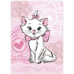 Disney Marie de kat fleece kleedje 100x140