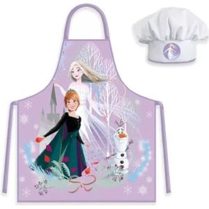 Frozen Kokssetje Elsa Anna en Olaf Paars IJspaleis