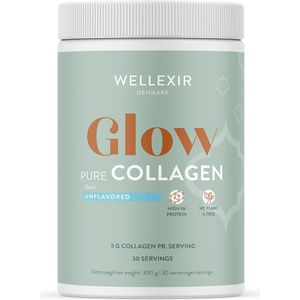 Wellexir Glow Pure Collageen 300 g
