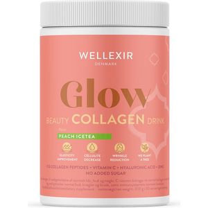Wellexir Glow Beauty Drink Peach Ice Tea 360 g
