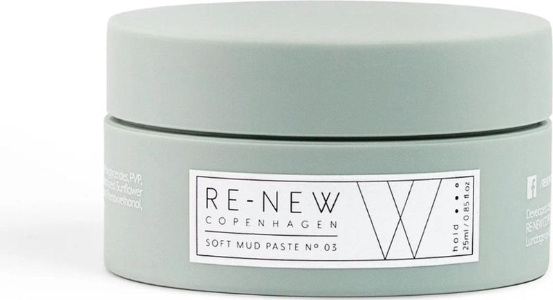 Haarwax - Mud Paste No. 03 - Zacht - Natuurlijke Uitstraling - Flexibele Formule