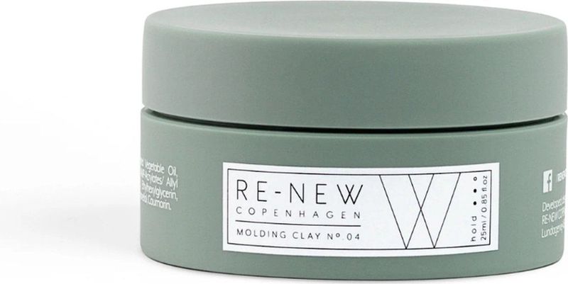 Re-New - Molding Clay No. 04 - Haarklei - Matte Afwerking - Medium Hold