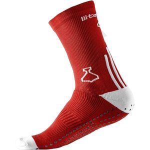 Liiteguard Pro-Tech Compressie Gripsokken - Rood | Maat: EU 36-39