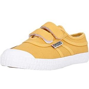 Kawasaki Kawasaki Originele kinderschoen met klittenbandsluiting, lage sneakers, uniseks, kinderen, 5005 Golden Rod