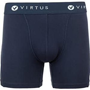 VIRTUS Heren Boxershort van ademende bamboe-elastaan-mix 2101 Dark Sapphire, S