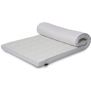 RECCI 6CM Höhe 5 Zonen Topper 160x200cm, Härtegrad H3 Visco Schaum Topper für Matratzen