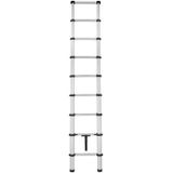 Telescpoische Ladder CAS Soft Clos - Smart Safe Pr - 11 Trede - Werkhoogte 4,05