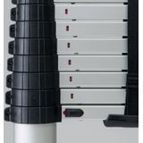 Telescpoische Ladder CAS Soft Clos - Smart Safe Pr - 11 Trede - Werkhoogte 4,05