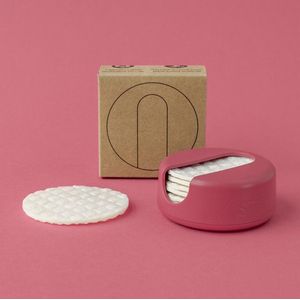 Last Round Herbruikbare Wattenschijfjes Rond Rood 7 stuks