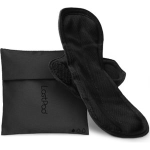 LastObject - LastPad - Herbruikbaar Maandverband - Zwart - Maat Small - Voor Lichte Menstruatie