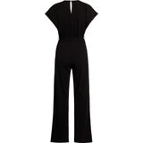 Jumpsuit - Effen - Lang/maxi - V-hals - Normale Pasvorm - Met Riem