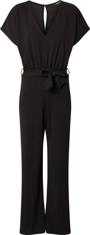 Jumpsuit - Effen - Lang/maxi - V-hals - Normale Pasvorm - Met Riem