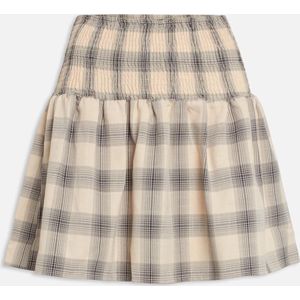 Sisters Point - Korte Rok - Zand Dessin - Polyester/Viscose/Elastaan