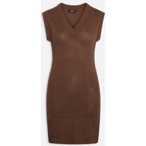 Sisterspoint - Dames Spencer - Bruin - 100% Acryl