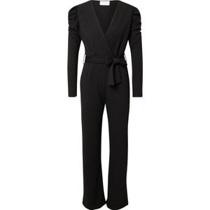Jumpsuit 'EGINA' - Effen - Lange Mouwen - V-hals - Normale Pasvorm