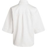 SisterS Point - Olea-Ja1 - Tussenjas - Wit - Denim - Oversized