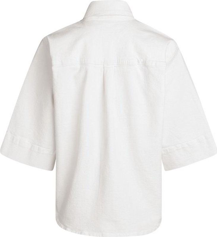 SisterS Point - Olea-Ja1 - Tussenjas - Wit - Denim - Oversized